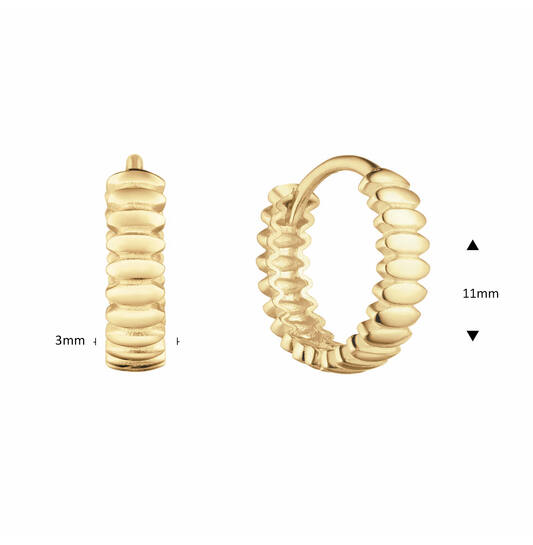  Créoles déployantes - Ø 12mm