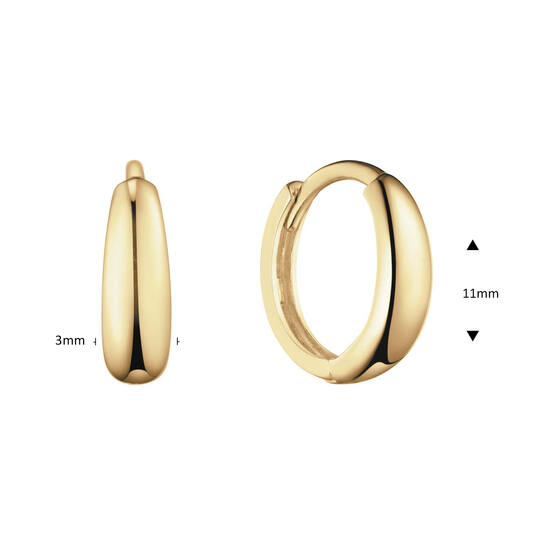  Créoles déployantes - Ø 11mm
