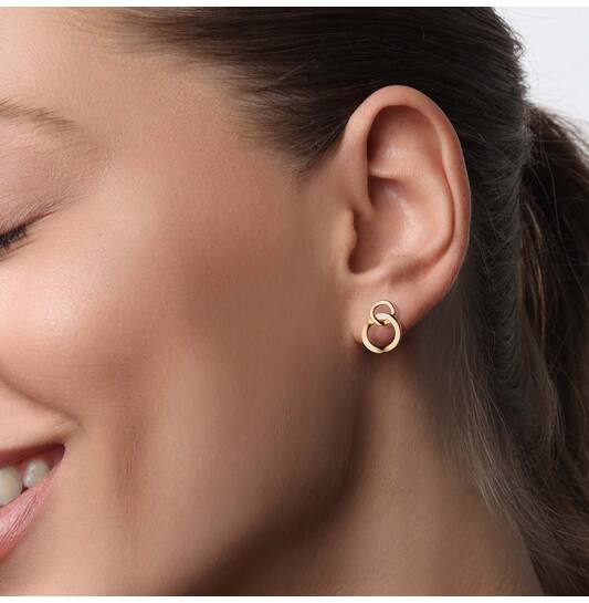  Boucles d'oreilles à puces - Rondjes