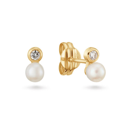  Ear studs Diamond - - 0.04ct