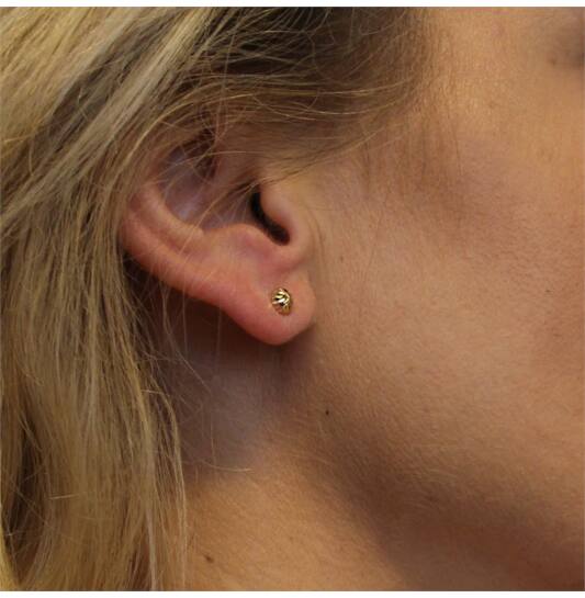  Ohrstecker - Kugel - Ø 5mm