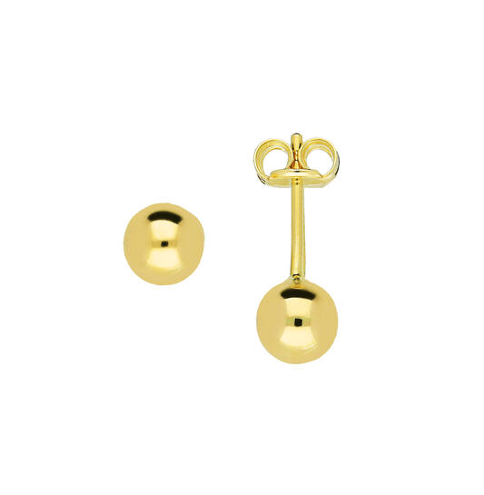  Ohrstecker - Kugel - Ø 5mm
