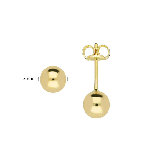  Oorstekers - Bolletje - Ø 5mm