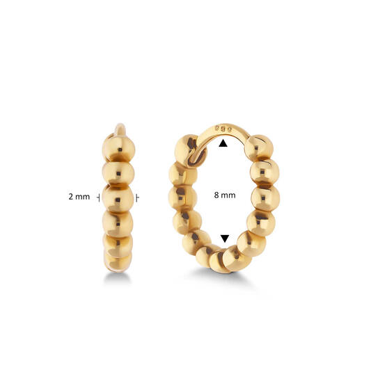  Créoles déployantes - Premium Hoops - Ø 8mm