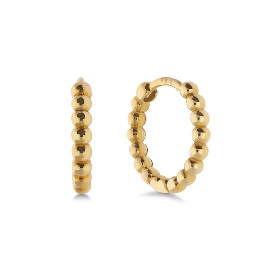  Earrings with folding clasp - Premium Hoops - Ø 10mm