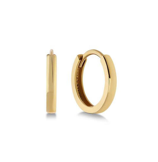  Ohrringe mit Clipverschluss - Premium Hoops - Ø 8mm