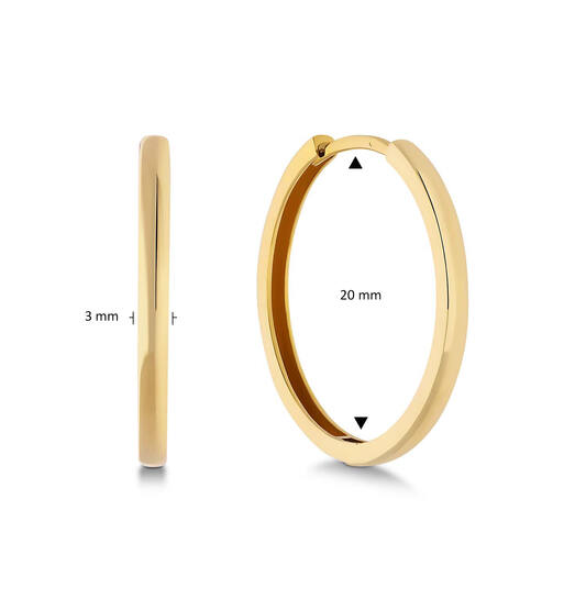  Klapoorringen - Premium Hoops - Ø 20mm