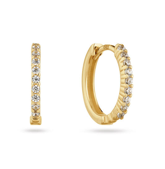  Créoles déployantes - Premium Hoops - Rond - Ø 10mm
