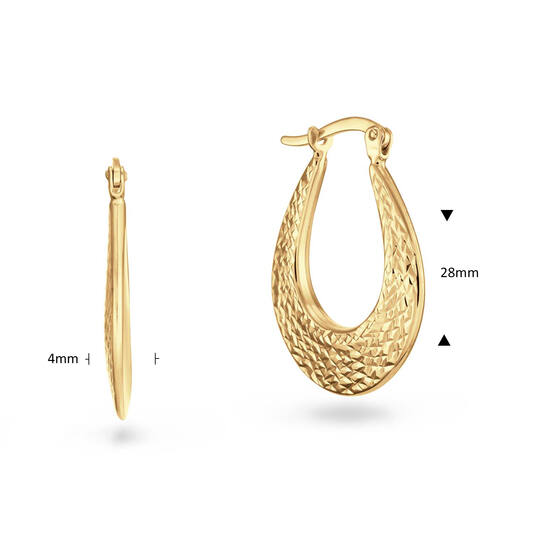  Earrings - Oval