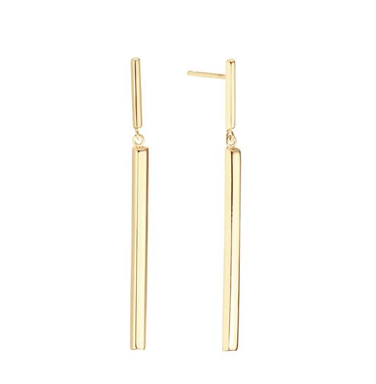  Boucles d'oreilles pendantes - Rectangle