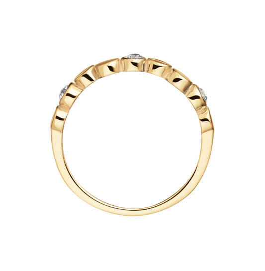  Rings with diamond - 6mm