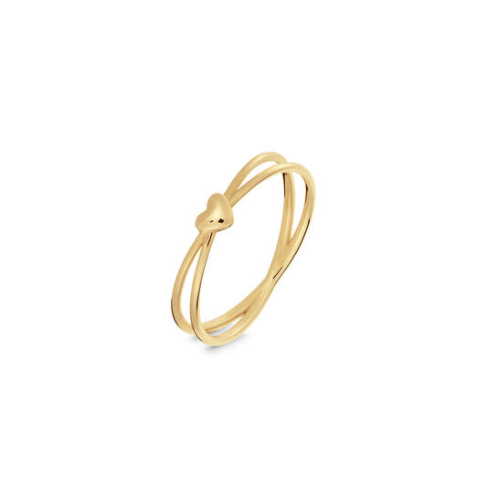  Rings without stone - Heart - 4mm
