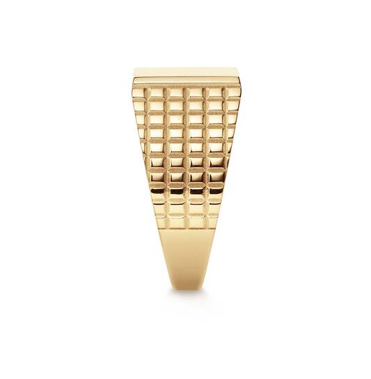  Ringe ohne Stein - Quadrat - 13mm