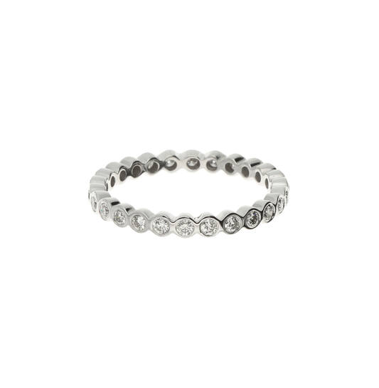  Ringe mit Diamant - 0.47ct - 3mm