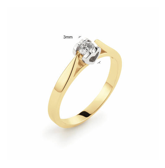  Rings - Say Yes! - 0.14ct - 3mm