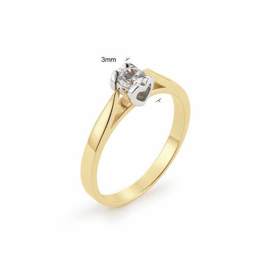  Rings - Say Yes! - 0.25ct - 3mm