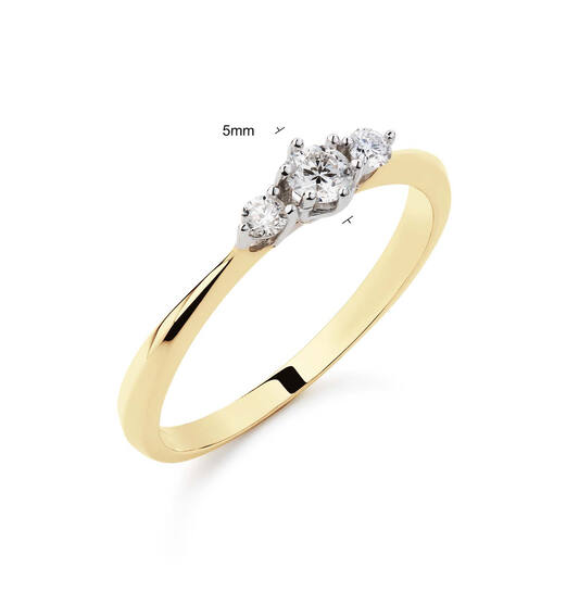  Ringe - Say Yes! - 0.19ct - 5mm
