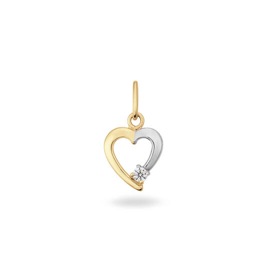 Pendentifs - Cœur - 8mm