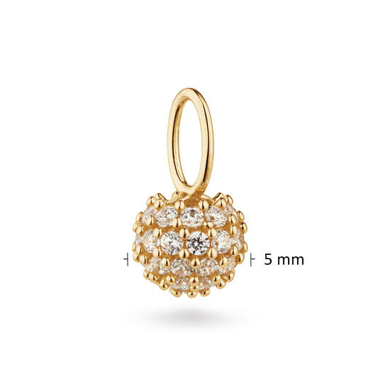  Pendants - Round - 5mm