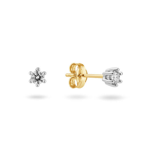  Ohrstecker - Solitaire Classique - 0.2ct
