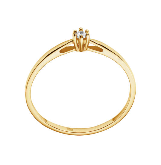  Rings - Solitaire Classique - 0.05ct