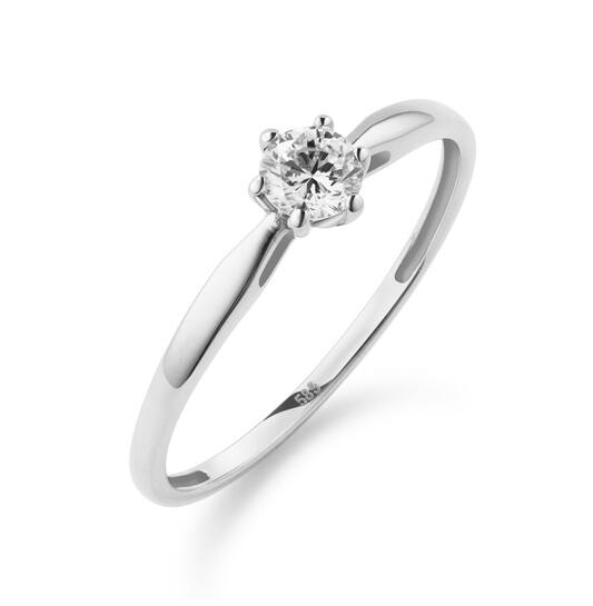  Ringe - Solitaire Classique - 0.3ct