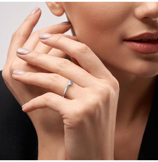  Ringe - Solitaire Classique - 0.3ct