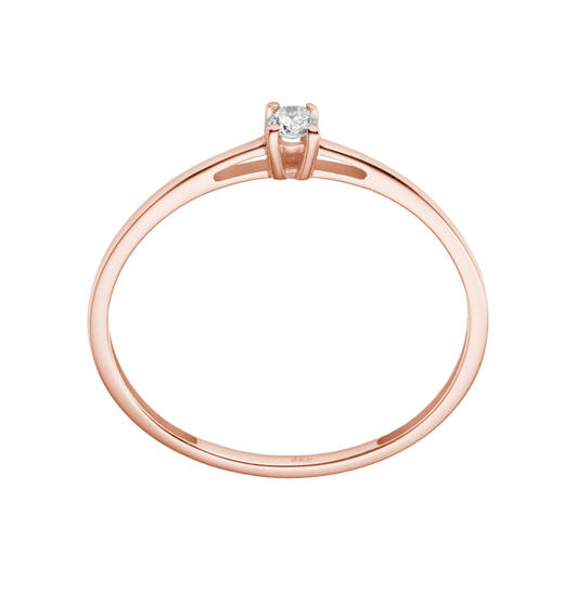  Ringen - Solitaire Moderne - 0.1ct
