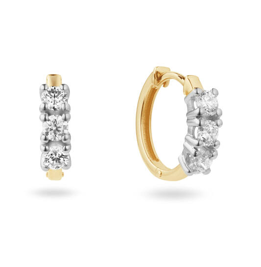  Ohrringe - Memoire - 0.6ct