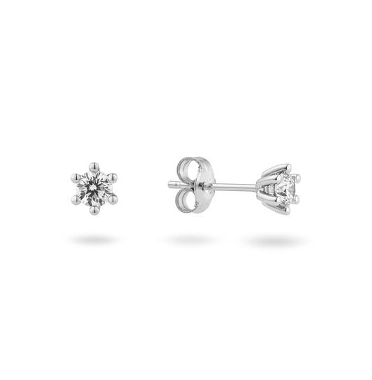  Ear studs - Solitaire Classique - 0.3ct