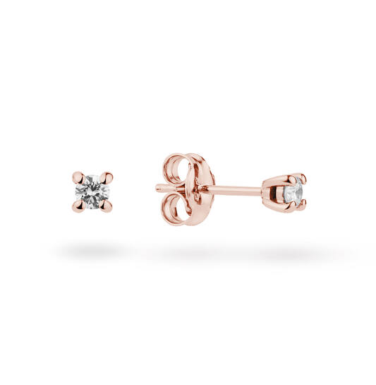  Ohrstecker - Solitaire Moderne - 0.1ct