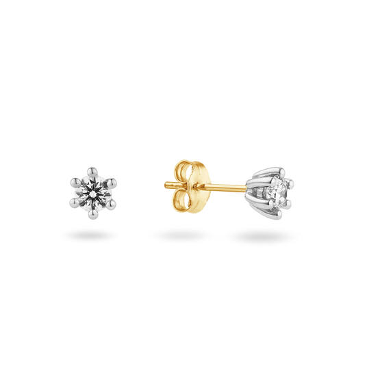  Ohrstecker - Solitaire Classique - 0.4ct
