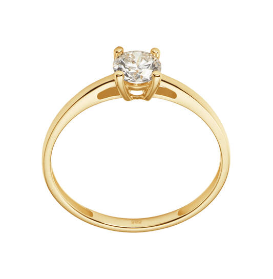  Bagues - Solitaire Moderne - 0.5ct