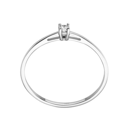  Bagues - Solitaire Moderne - 0.05ct