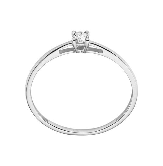  Rings - Solitaire Moderne - 0.15ct