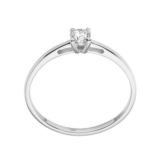  Bagues - Solitaire Moderne - 0.2ct