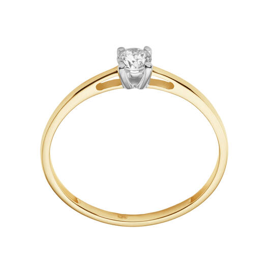 Ringe - Solitaire Moderne - 0.2ct