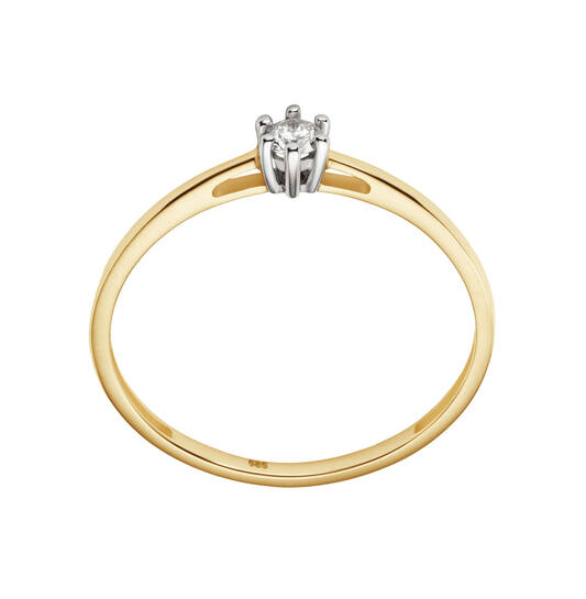  Rings - Solitaire Classique - 0.1ct