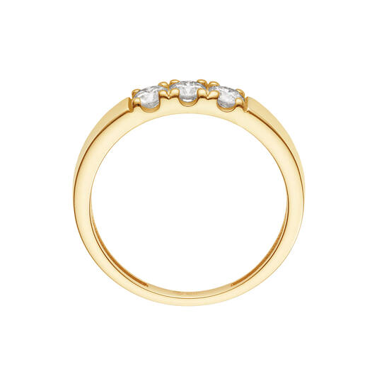  Bagues pierre - Alliance - 0.3ct