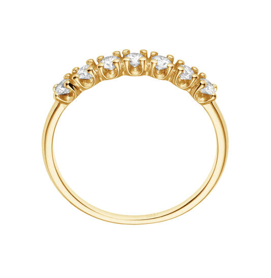  Ringe mit Stein - Memoire - 0.35ct