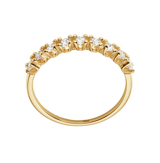  Rings with stone - Memoire - 0.45ct