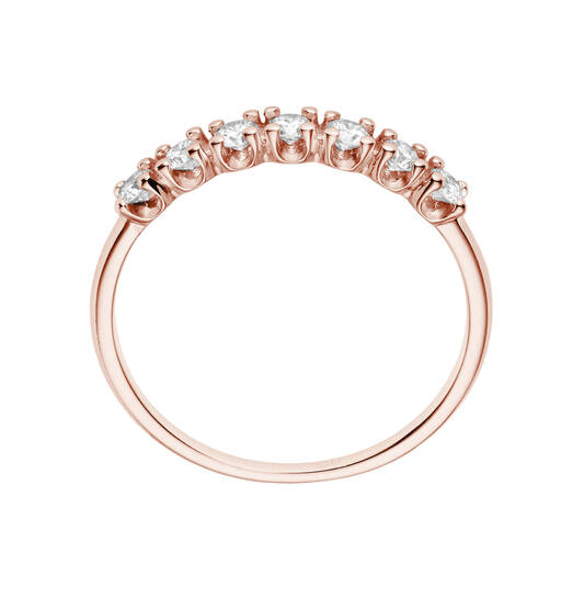  Ringe mit Stein - Memoire - 0.35ct