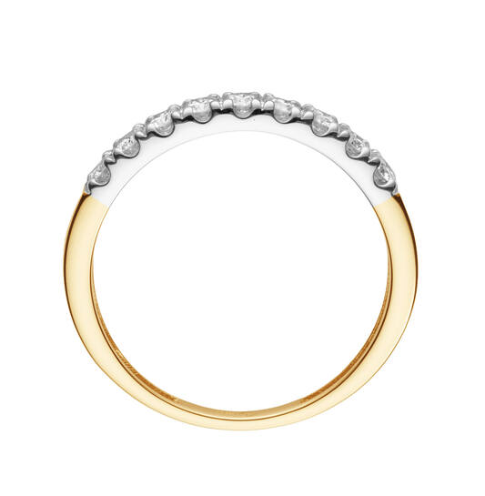 Bagues pierre - Alliance - 0.45ct