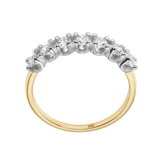  Ringen met steen - Memoire - 0.7ct