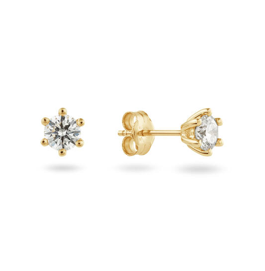  Ohrstecker - Solitaire Classique - 0.6ct