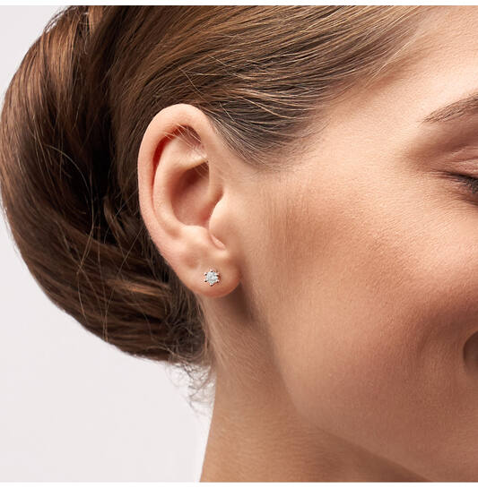  Ohrstecker - Solitaire Classique - 0.4ct