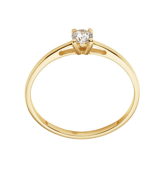  Ringe - Solitaire Moderne - 0.2ct