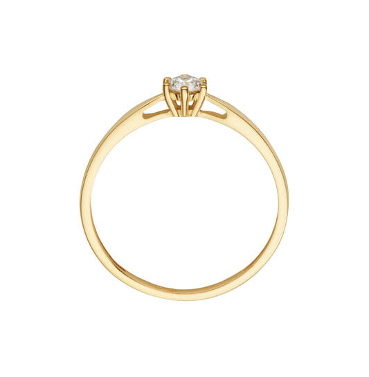  Rings - Solitaire Classique - 0.2ct