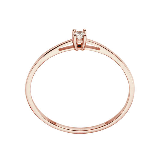  Ringe - Solitaire Moderne - 0.05ct