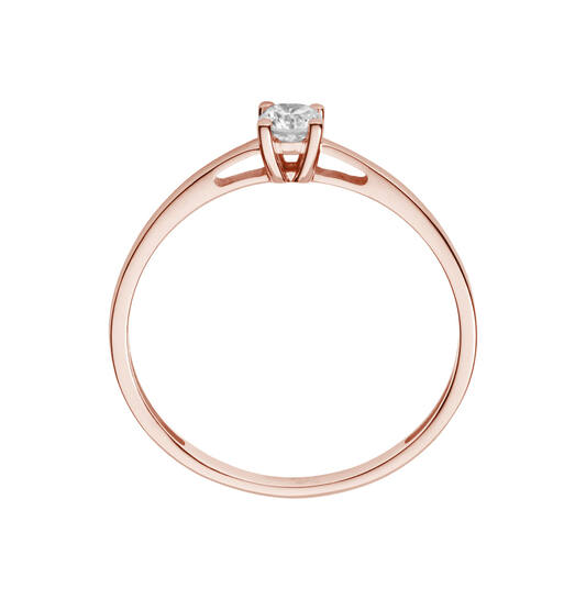  Ringe - Solitaire Moderne - 0.2ct